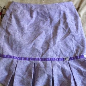 Purple skirt
